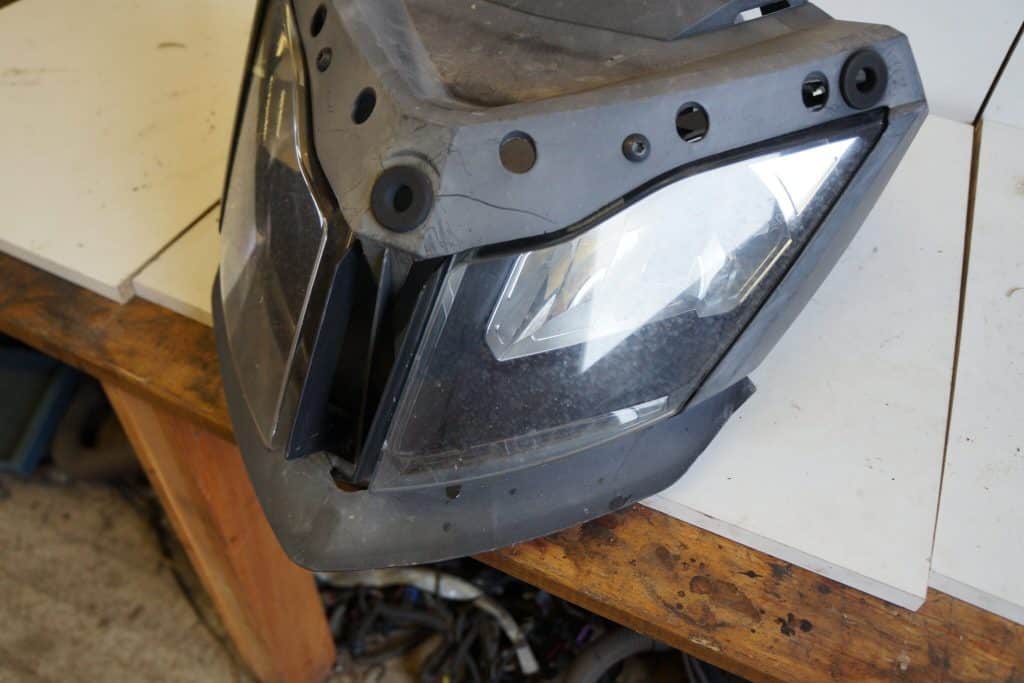 Ski-doo Tundra 600 ace -16  Lyse Vänster