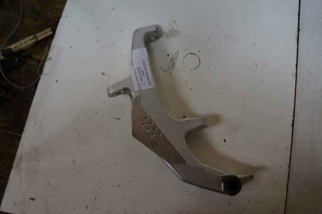 Lynx Boondocker 850 4100 -18  Skidben, höger