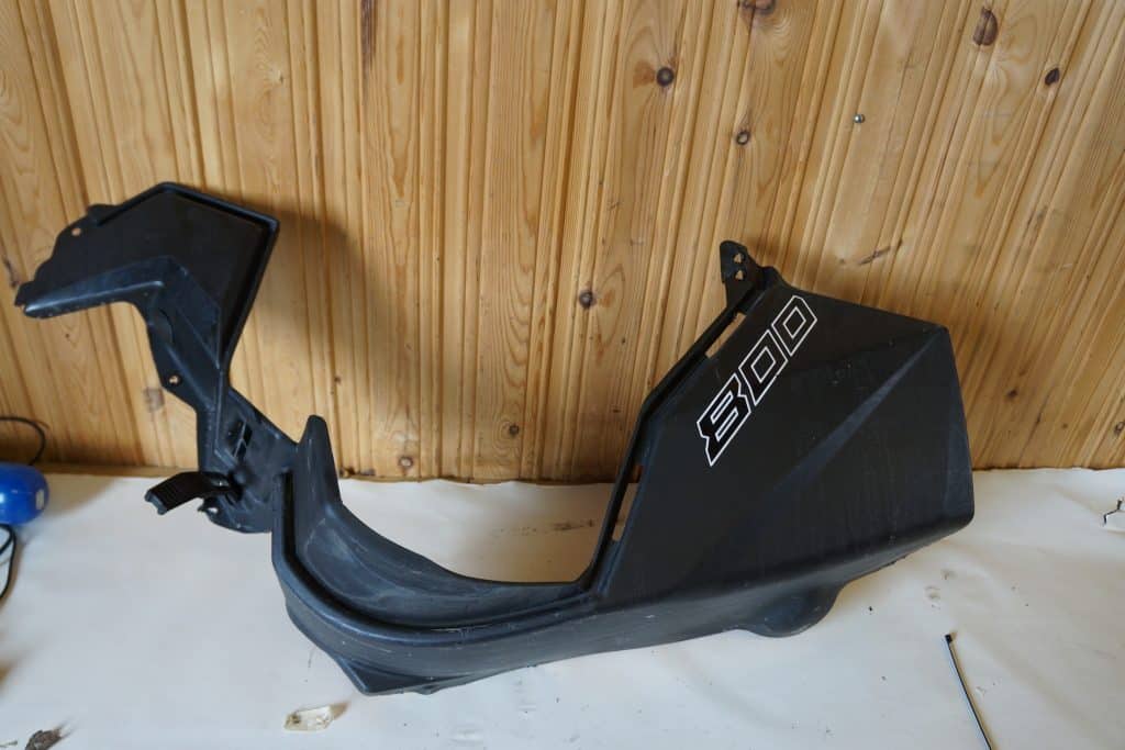 Polaris Pro-rmk 800 163" -16  Sidobuk, vänster