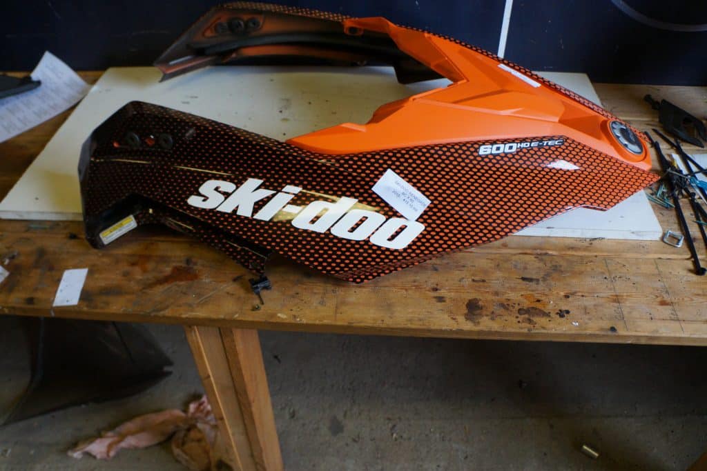Ski-doo Renegade bcx -15  Huvsida Vänster
