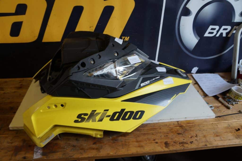 Ski-doo Summit 600 154" -18  Huvsida Höger