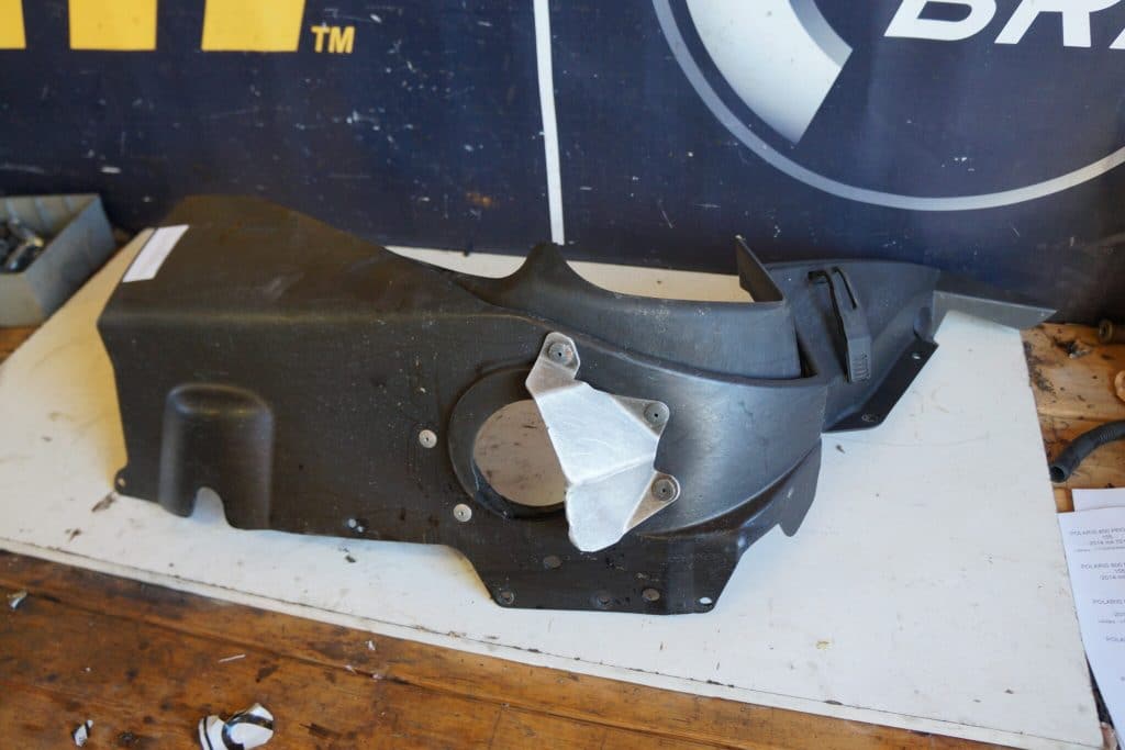 Polaris Pro-rmk 800 -14  Sidobuk höger