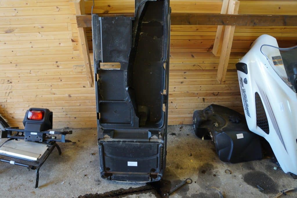 Yamaha Viking Rs Pro -11 Plast under dynan