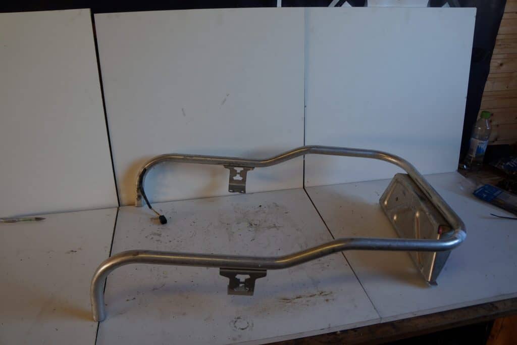 Ski-doo Tundra V800 -09  Lastrack bak