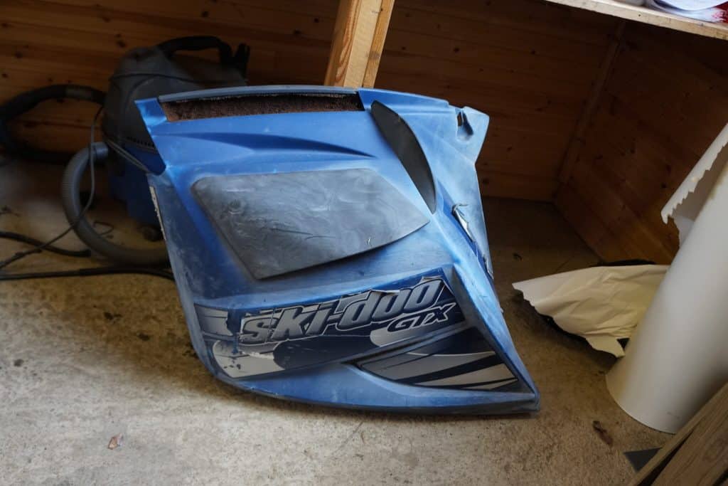 Ski-doo Gtx 380 -09  Sidobuk, vänster