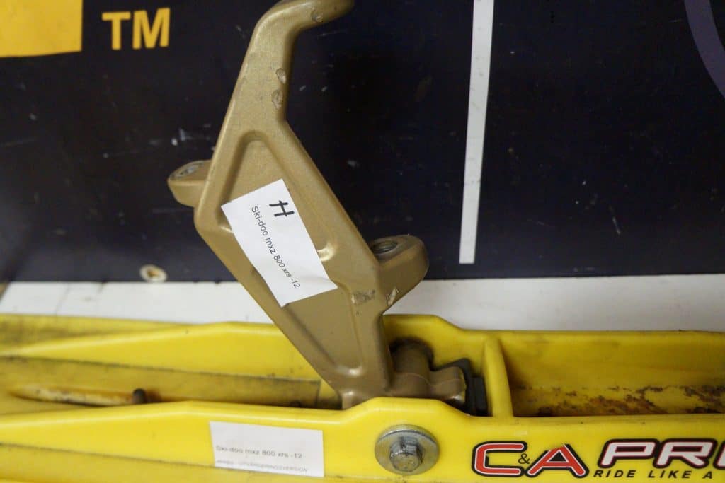 Ski-doo mxz 800 xrs -12  Skidben, höger