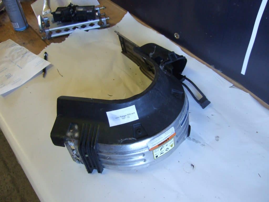 Lynx Ranger 600 ace -12  Variatorskydd