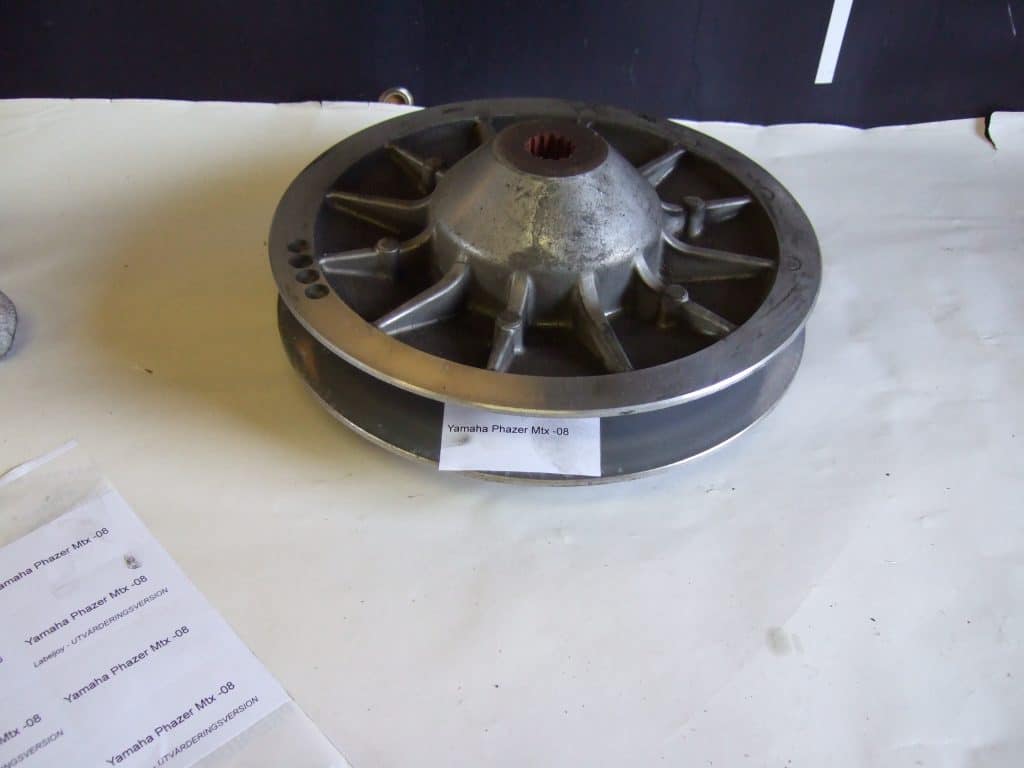Yamaha Phazer mtx -08 Sekundärvariator