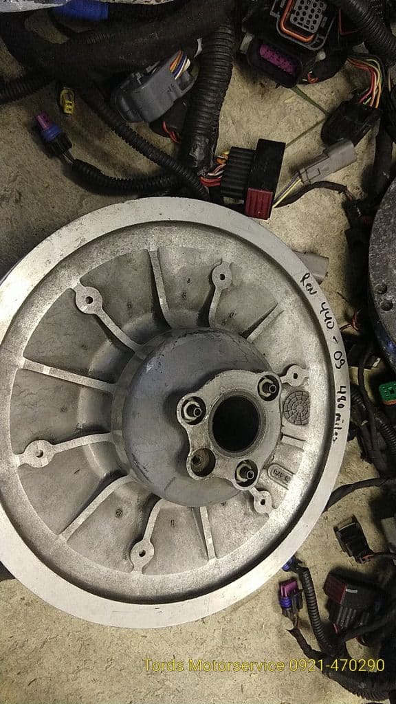 Ski-doo mxz 440x -04 Sekundärvariator