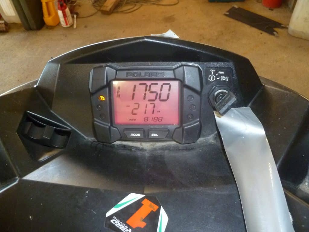 Polaris Switchback Assault 800 -11 Hastighetsmätare