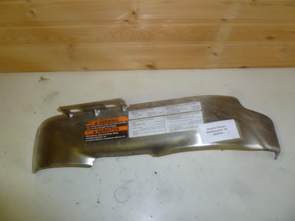 Yamaha Venture multi purpose -09 Variatorskydd