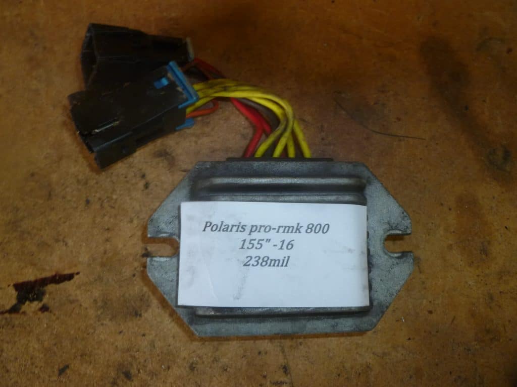 Polaris Pro-rmk 800 155" -16 Voltregulator
