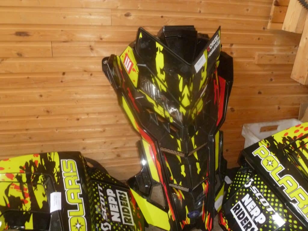 Polaris Switchback Assault 800 144" -17 Framlyse