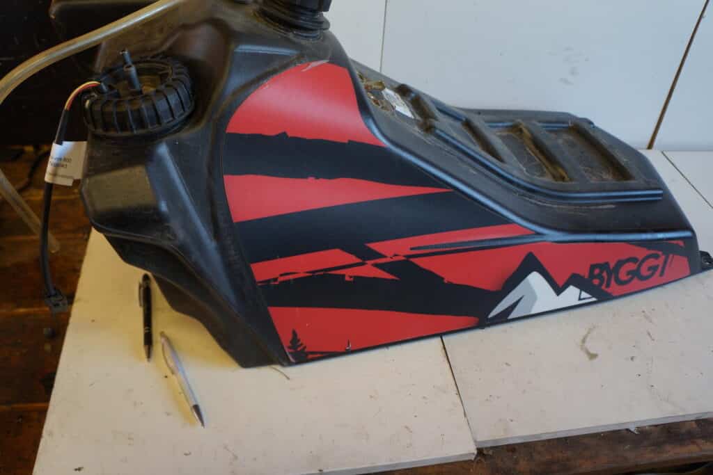 Polaris Pro-rmk 800 155 -14 Bränsletank