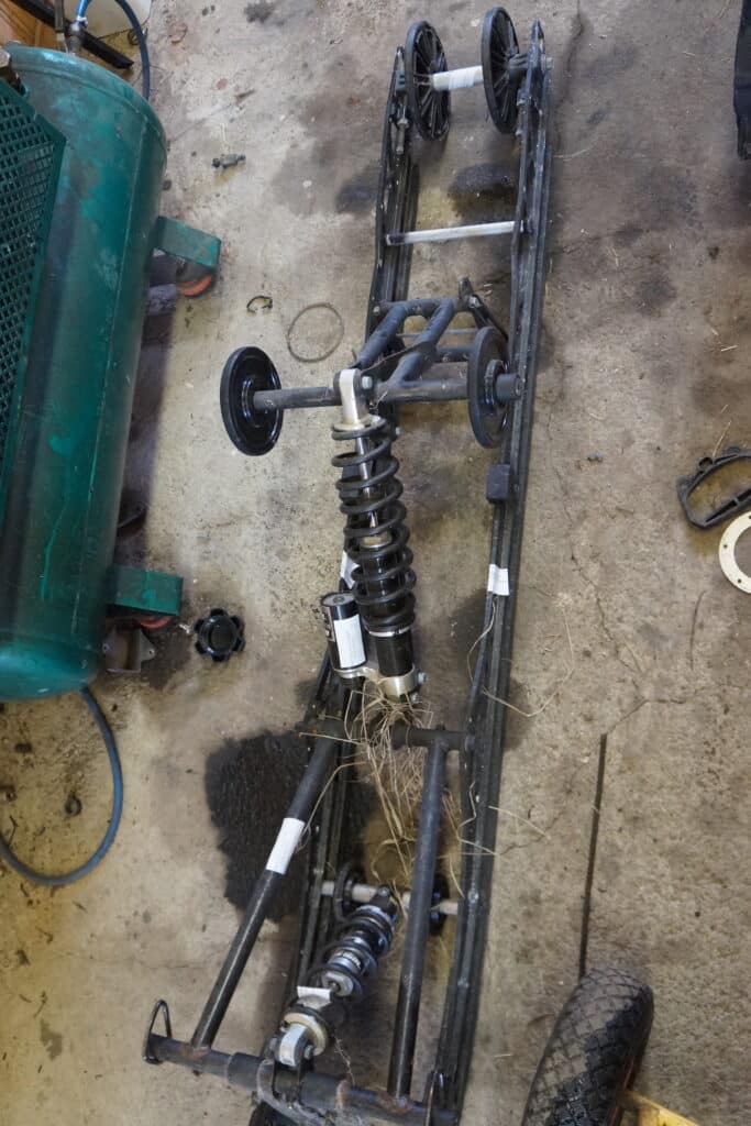 Polaris pro-rmk 800 -16    Boggie 155