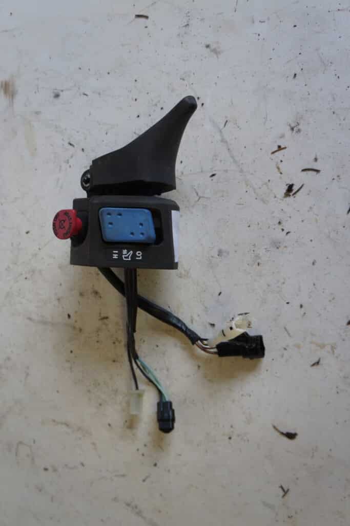 Yamaha Rs Viking -06  Gasblock med stoppknapp