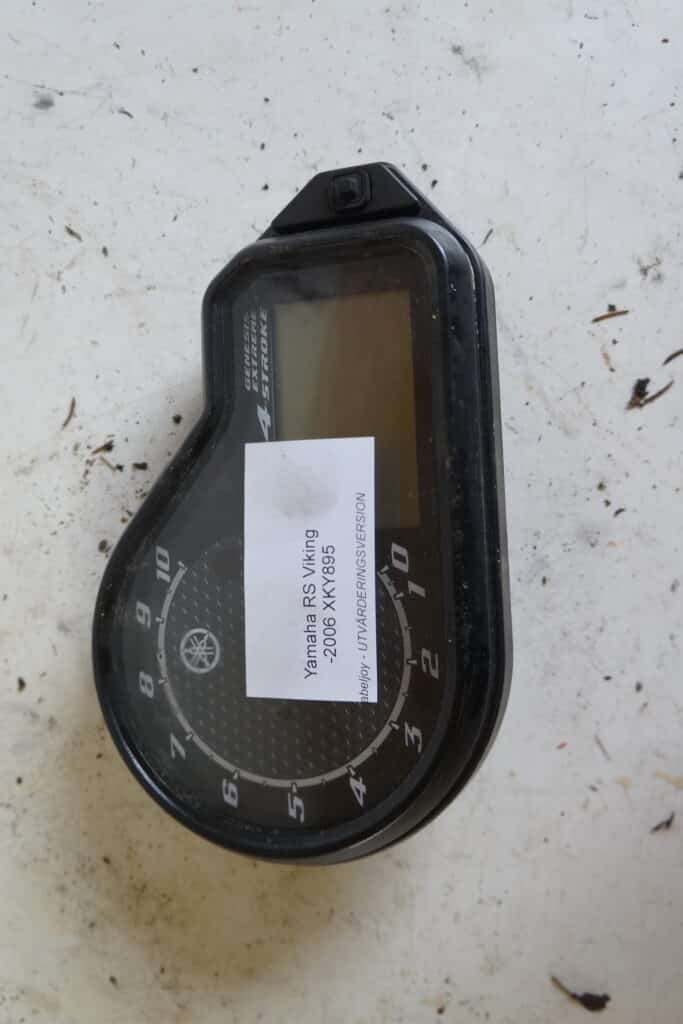 Yamaha Rs Viking -06  Hastighetsmätare