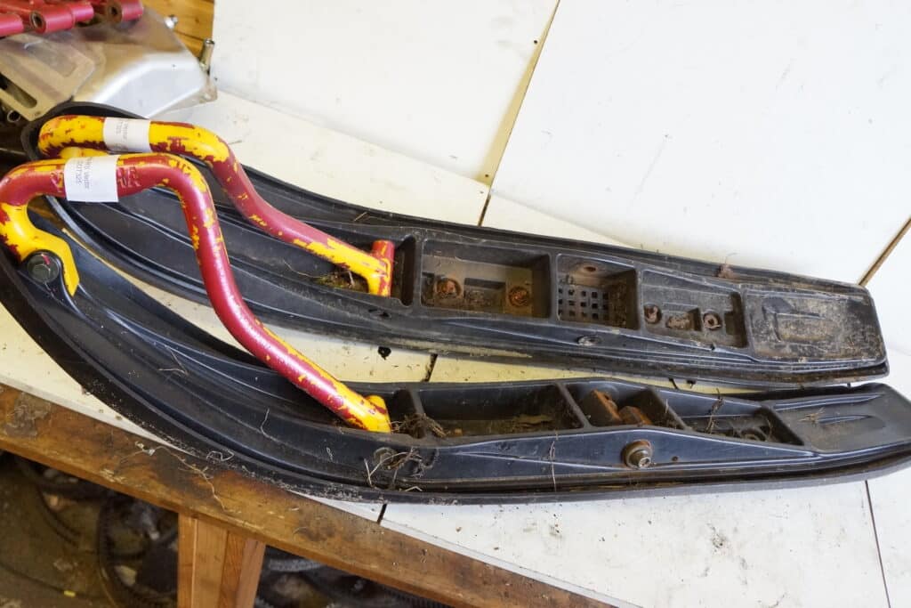 Yamaha RS Vector -07  Skidor