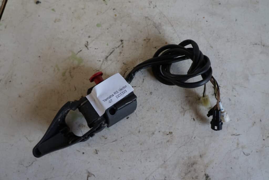 Yamaha RS Vector -07  Gasblock med stoppknapp
