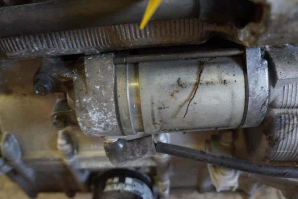 Yamaha RS Vector -07  Startmotor
