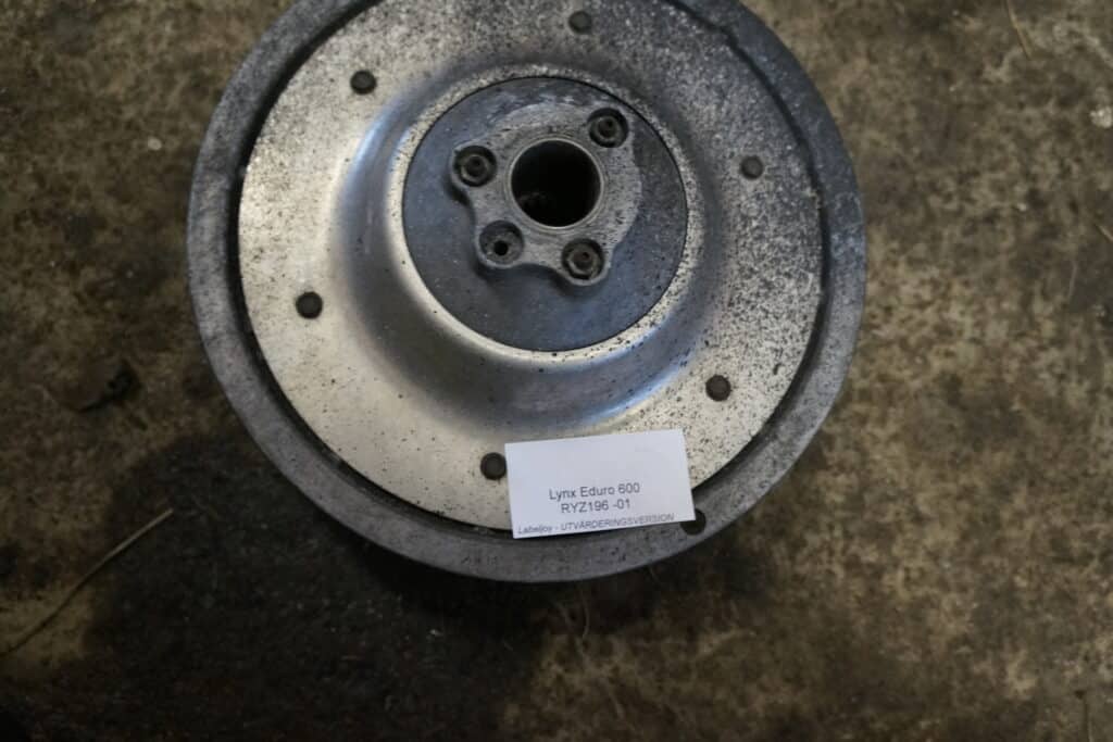 Lynx Enduro 600 -01  Sekundärvariator