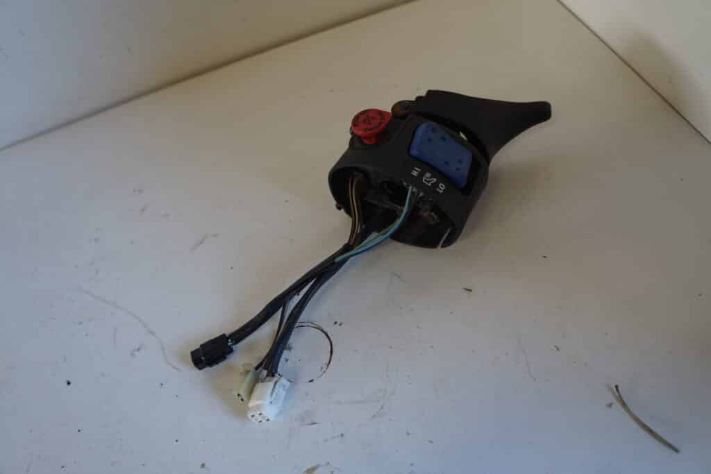 Yamaha rx Warrior -04  Gasblock med stoppknapp