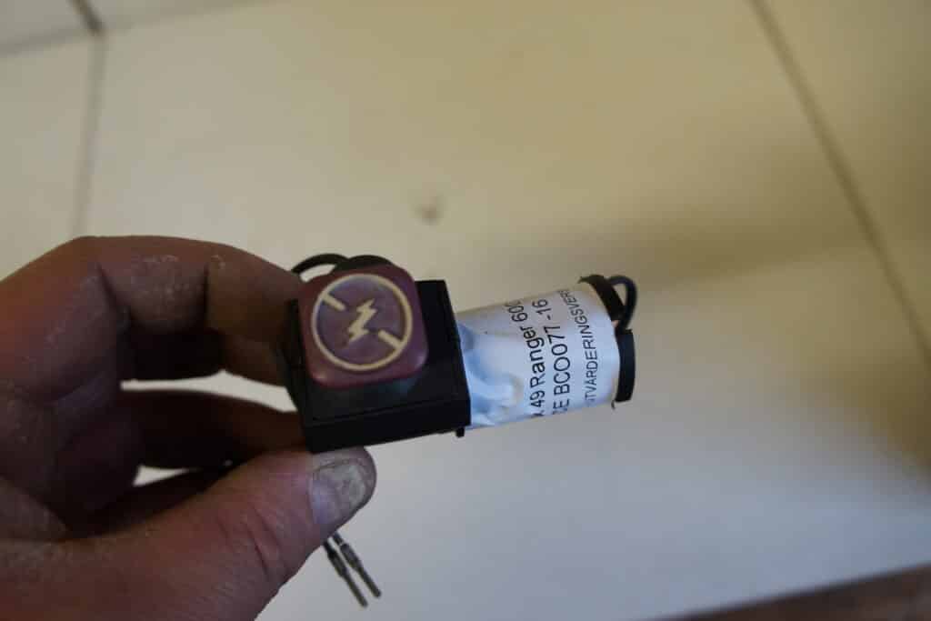 Lynx 49 Ranger 600 ACE -16  Knapp Stoppknapp
