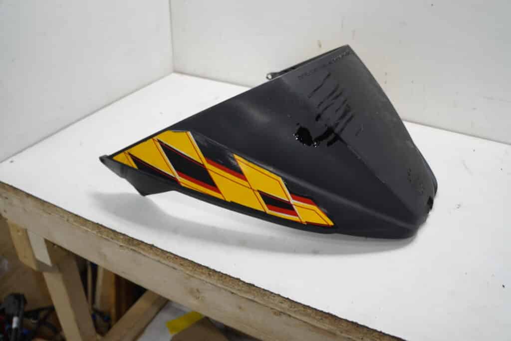 Ski-doo mxz 500ss -04  Lock bakom dynan
