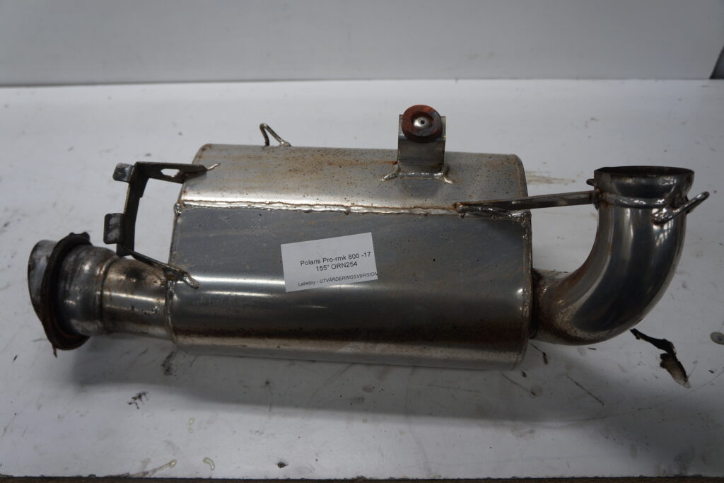 Polaris Pro-rmk 800 -17  Ljuddämpare SLP