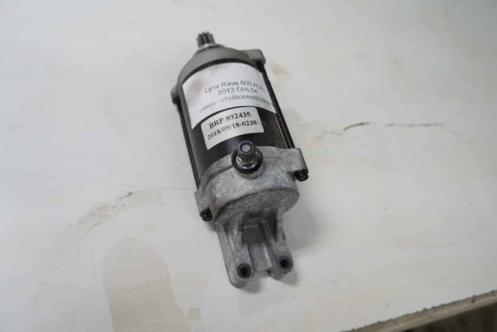 Lynx Rave 600 ace -13  Startmotor